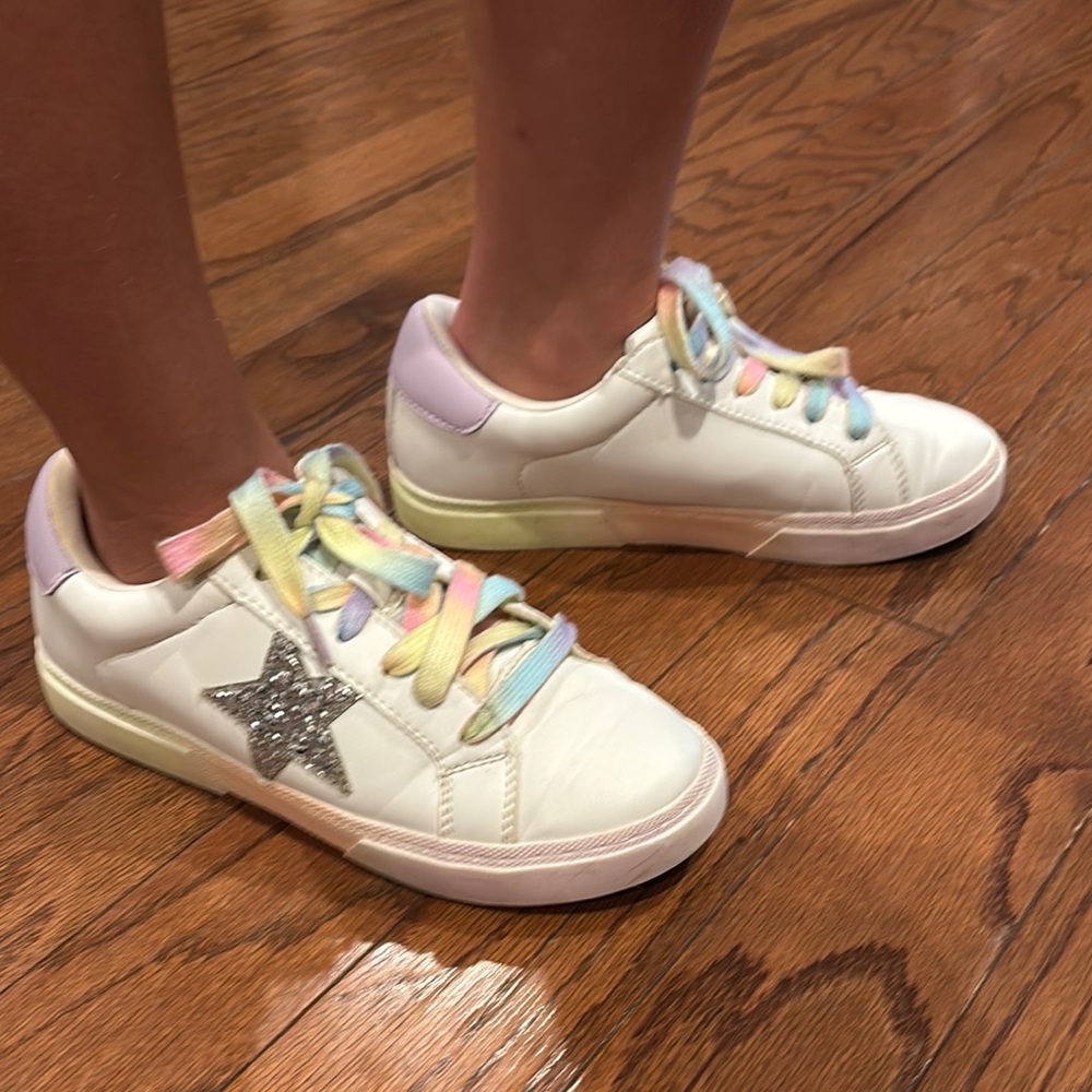 Kids Art Class Colorful Star Sneakers
